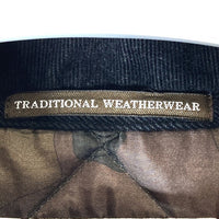 Traditional Weatherwear トラディショナルウェザーウェア WAVERLY HOOD キルティングジャケット ブラック size38 瑞穂店