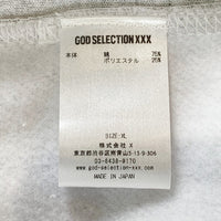 GOD SELECTION XXX ゴッドセレクショントリプルエックス 22AW WIND AND SEA ウィンダンシー Hoodie フーディー グレー GX-A23-WSHD-02 Size XL 福生店