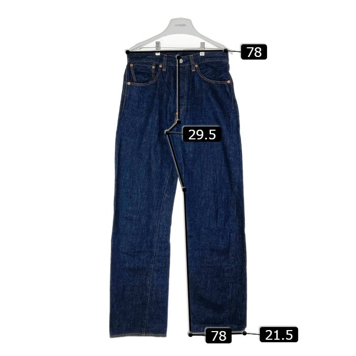 LEVIS リーバイス 37501 デニム 日本製 赤耳 BIGE ビンテージ復刻 インディゴ sizeW33 瑞穂店