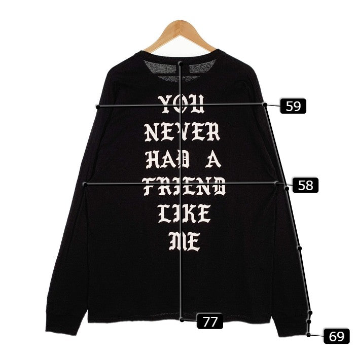 PHATRNK ファットランク SRVNTZ L/S Tee ロングスリーブ Tシャツ ブラック Size XL 福生店