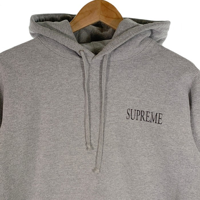 SUPREME シュプリーム 17AW Decline Hooded Sweatshirt ディクライン プルオーバースウェットパーカー グレー Size S 福生店