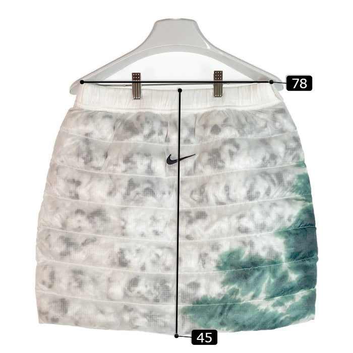 NIKE X STUSSY ナイキ × ステューシー NRG QS INSULATED SKIRT  dc1088-100  インシュレーテッド スカート ダウン スカート アウトドア ホワイト ゴージグリーン white/gorge Green sizeM 瑞穂店