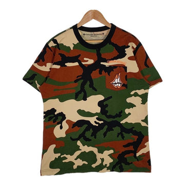 Chrome Hearts クロムハーツ Matty Boy マッティボーイ  PPO CAUTION T-SHRT カモフラージュ ポケットTシャツ 迷彩 Size XL 福生店