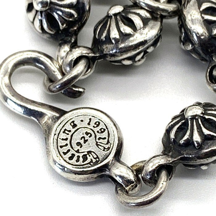 Chrome Hearts クロムハーツ NO1 クロスボールブレスレット SV925 福生 