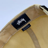 STUSSY ステューシー スナップバック キャップ 帽子 ベージュ 福生店