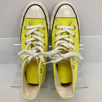 converse コンバース ALL STAR US NEON COLORS OF HI レディーススニーカー オールスター ネオンカラーズ 1SC943  ネオンイエロー 24.0cm瑞穂店