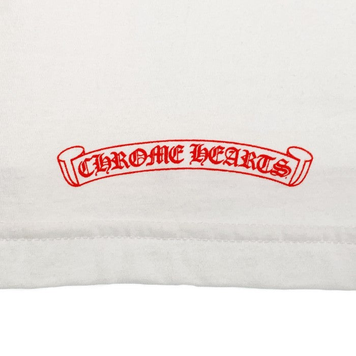 Chrome Hearts クロムハーツ CH自販機 プリント ロングスリーブTシャツ ホワイト 青山店限定 Size XL 福生店