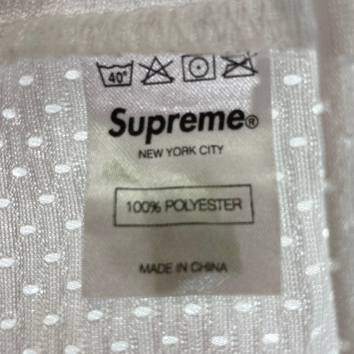 SUPREME シュプリーム 13ss Mesh Crew neck shirt  メッシュ クルーネック Ｔシャツ ホワイト sizeM 瑞穂店