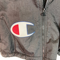 SUPREME シュプリーム CHAMPION チャンピオン 17AW Sherpa Lined Hooded Jacket シェルパ ラインド  フード ジャケット ブラック sizeS 瑞穂店