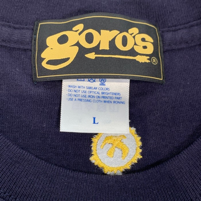goro's ゴローズ mitakuye oyasin プリント Tシャツ ネイビー Size L 福生店