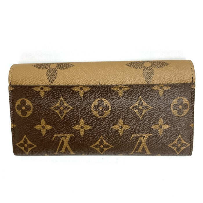 LOUIS VUITTON ルイヴィトン M80726 長財布 ジャイアント イニシャル入り ICチップ ブラウン 瑞穂店