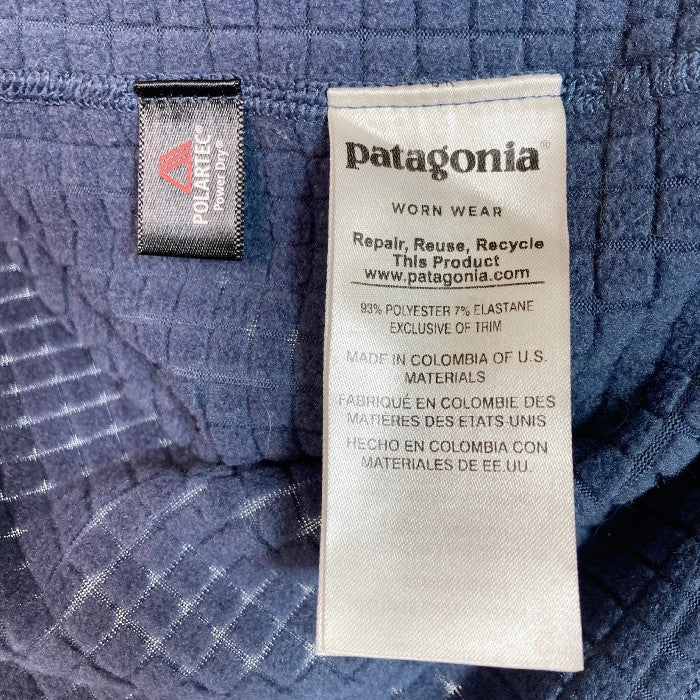 PATAGONIA パタゴニア 40128 R1 フルジップジャケット ネイビー sizeM 瑞穂店