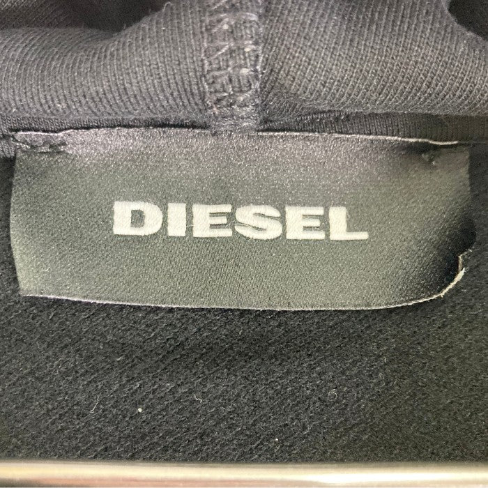 DIESEL ディーゼル CUBA キューバ プルオーバーパーカー 93243 25594 ブラック sizeL 瑞穂店