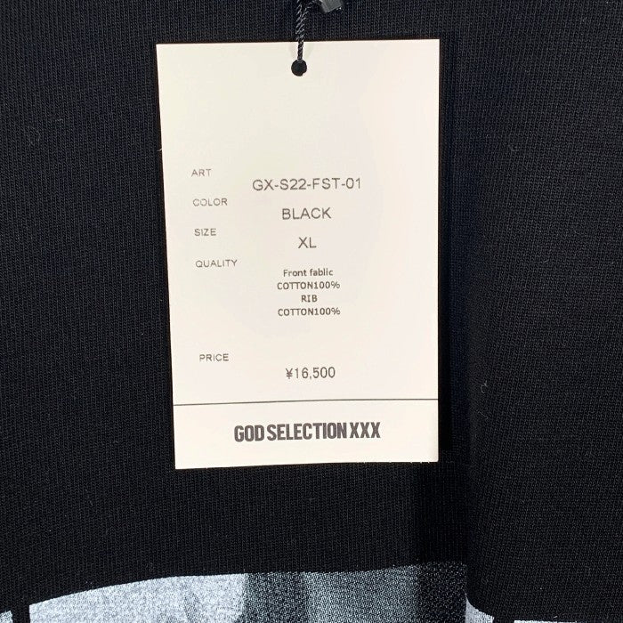 GOD SELECTION XXX ゴッドセレクショントリプルエックス 22SS FRAGMENT フラグメントデザイン フォトプリント Tシャツ ブラック GX-S22-FST-01 Size XL 福生店