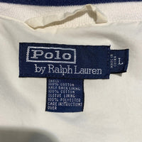 Polo by Ralph Lauren ポロラルフローレン Cotton Rib Blouson コットン リブブルゾン ジャケット ホワイト Size L 福生店