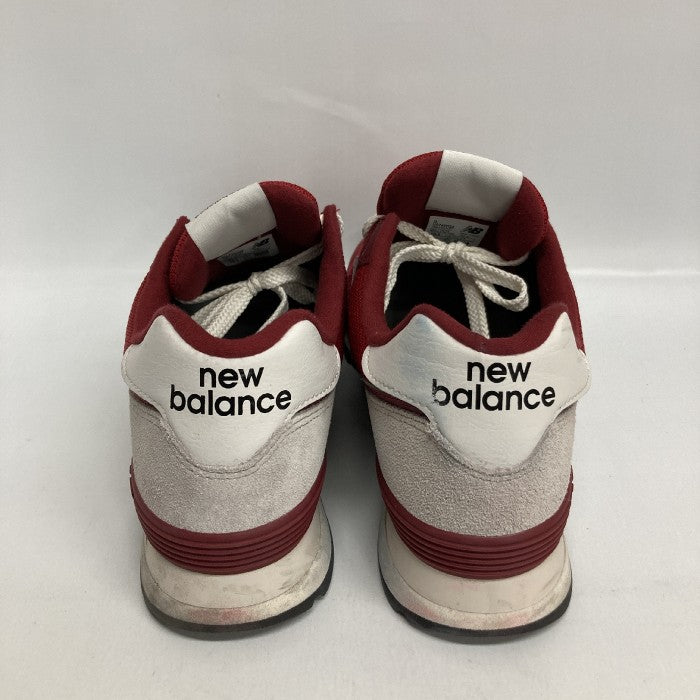New Balance ニューバランス U574WQ2 574 クラシック スニーカー レッド size28.5cm 瑞穂店