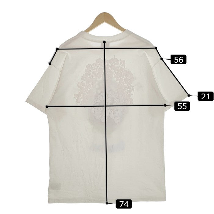 READYMADE レディメイド 22SS Cotton Wreath Tee コットンリース プリントTシャツ ホワイト RE-DT-WH00-00-12 Size L 福生店