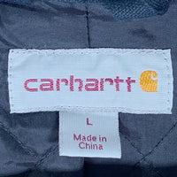 Carhartt カーハート Chatfield Quilt Lined Ripstop Jacket チャットフィールド リップストップジャケット 裏地キルティング 企業刺繡 ダークブラウン Size L 福生店