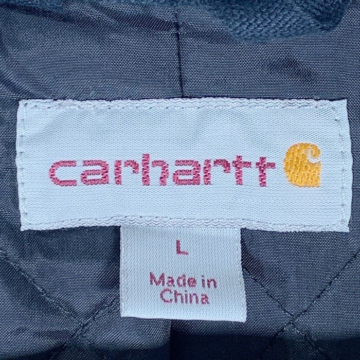 Carhartt カーハート Chatfield Quilt Lined Ripstop Jacket チャットフィールド リップストップジャケット 裏地キルティング 企業刺繡 ダークブラウン Size L 福生店