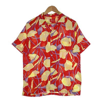 SUPREME シュプリーム 18SS  Lily Rayon Shirt リリィ レーヨンシャツ 百合 レッド Size M 福生店