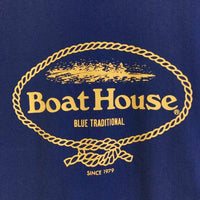 BOAT HOUSE ボートハウス ジョイマークデザイン 半袖パーカー ブルー sizeXL 瑞穂店