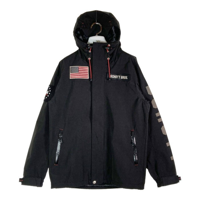 Schott ショット SCH-COMMERCIAL FIELD PARKA コマーシャルフィールドマウンテンパーカー NO.3192040 ブラック sizeS 瑞穂店