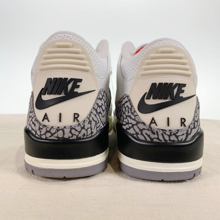 AIR JORDAN 3 RETRO エアジョーダン3レトロ White Cement DN3707-100 Size 27.5cm 福生店