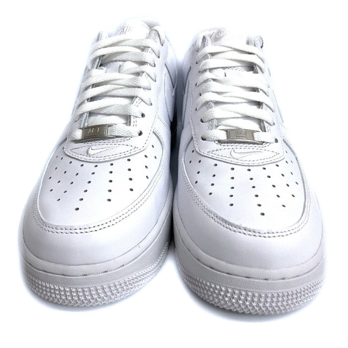 NIKE ナイキ×Supreme シュプリーム CU9225-100 Air Force 1 Low SP エアフォース1 ロー スニーカー ホワイト size27.5cm 瑞穂店