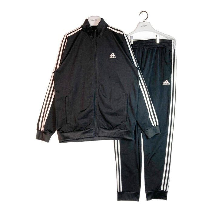 ADIDAS アディダス ジャージ セットアップ トラックジャケット トラックパンツ ブラック size2XL 瑞穂店