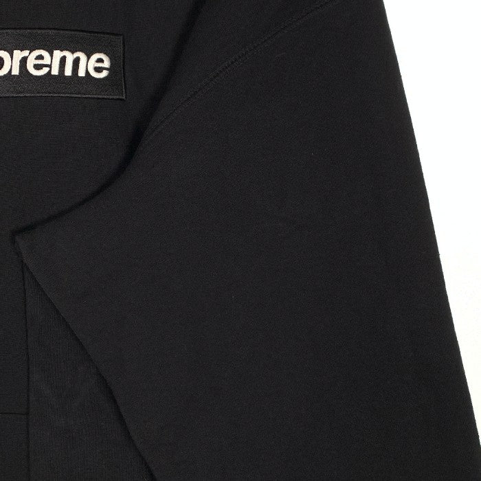 SUPREME シュプリーム 21AW Box Logo Hooded Sweatshirt ボックスロゴ プルオーバー スウェットパーカー ブラック Size L 福生店