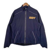 U.S.NAVY 米海軍 NAVY RUNNING JACKET ナイロン ランニングジャケット トラック ネイビー 16年会計 Size S-S 福生店