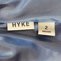 HYKE ハイク ロングプリーツスカート ブルー size2（M） 瑞穂店