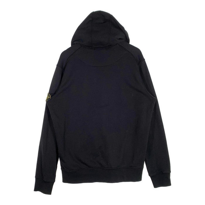 STONE ISLAND ストーンアイランド 22SS COTTON FLEECE GARMENT DYED ジップアップパーカー ブラック Size XL 福生店