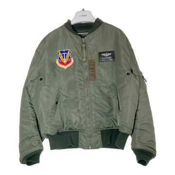 BUZZ RICKSON’S バズリクソンズ BR10981/BR11538/BR11539 1957モデル 510th Tactical Fighter Squadron MA-1ジャケット カーキ size2XL 瑞穂店