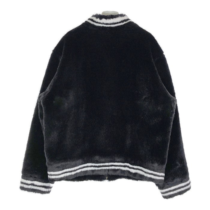 SUPREME シュプリーム 20SS Faux Fur Varsity Jacket フェイクファー バーシティ ジャケット ブラック sizeXL 瑞穂店