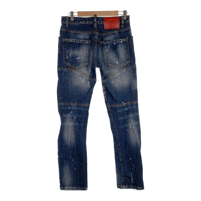 DSQUARED2 ディースクエアード 18SS Classic Kenny Twist Jean クラシックケニーツイストジーンズ ペンキ ダメージ加工 Size 44 福生店