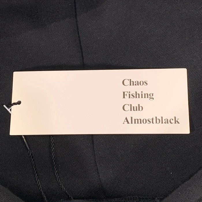 Chaos Fishing Club カオスフィッシングクラブ 21AW ALMOSTBLACK オールモストブラック プルオーバー スウェットパーカー Size 3 福生店