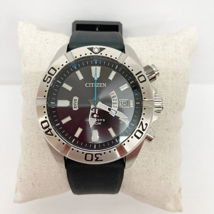 CITIZEN シチズン MARINE PMD56-3083 Cal.H112 PROMASTER プロマスター ラバーベルト エコ・ドライブ電波 腕時計 瑞穂店