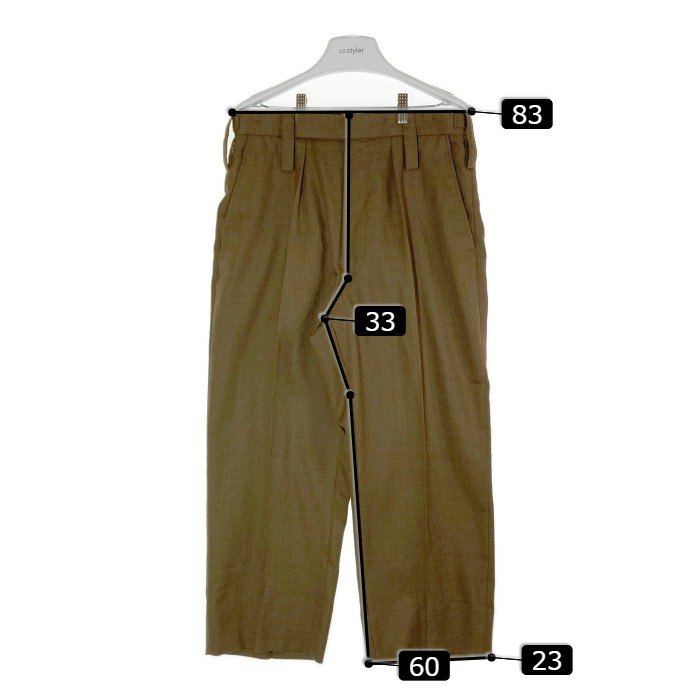 イギリス軍 ARMY ALL RANKS TROUSERS ブラウン sizeW84 L80 瑞穂店