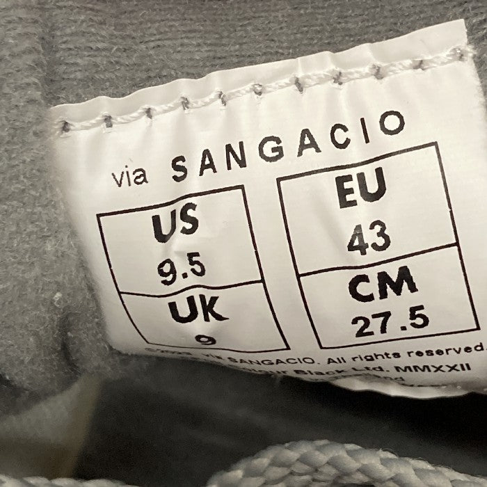 VIA SANGACIO × BRANDALISED サンガチオ×ブランダライズド  バンクシー グラフィティ インスパイア にゅ～ず グレー size27.5cm 瑞穂店