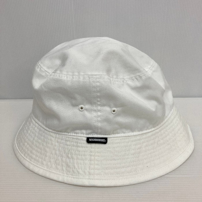 NEIGHBORHOOD ネイバーフッド 221YGNH-HT03 22SS BUCKET EC-HAT バケットハット ホワイト 瑞穂店