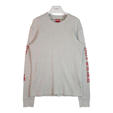 SUPREME シュプリーム 17AW Sleeve Logo Waffle Thermal ヘザーグレー sizeM 瑞穂店