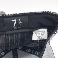 SUPREME シュプリーム 23SS Metallic Plaid S Logo New Era メタリックプラッド Sロゴ ニューエラキャップ 59FIFTY ブラック Size 7 3/4(61.5cm) 福生店