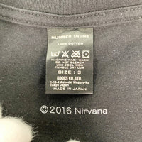 NUMBER(N)INE ナンバーナイン NIRVANA ニルヴァーナ スマイル プリントTシャツ ブラック Size 3 福生店