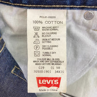 LEVI'S リーバイス SILVER TAB 98年製 デニム ハーフパンツ インディゴ sizeW34 L10 瑞穂店