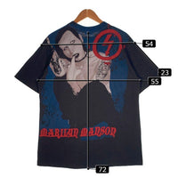 Marilyn Manson マリリンマンソン 2020 BOOTLEG TEES プリントTシャツ ブラック Size - 福生店