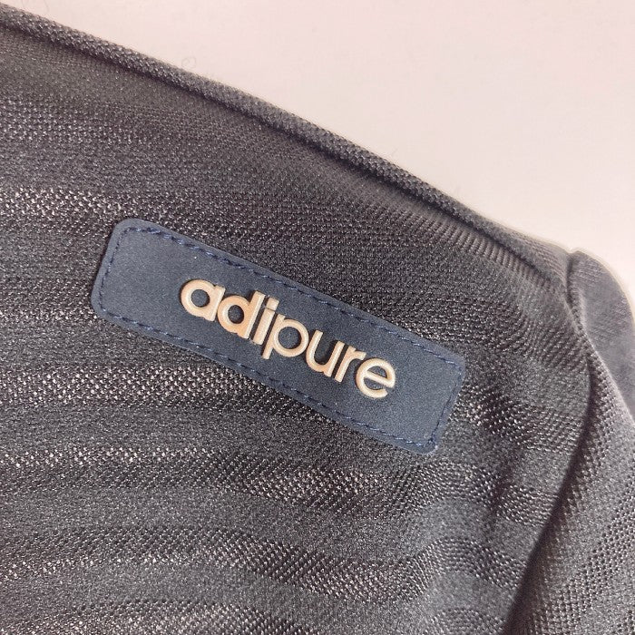 ADIDAS adipure アディダス アディピュア ゴルフ 半袖 ポロシャツ ブラック sizeL 瑞穂店