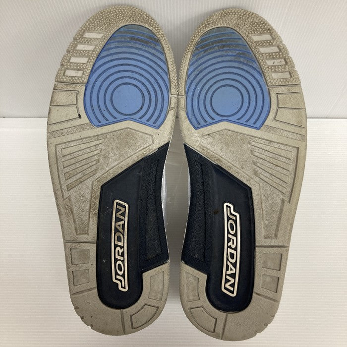NIKE ナイキ AIR JORDAN 3 RETRO エアジョーダン 3 レトロ スニーカー CT8532-104 UNC ホワイト・バローブルー size27.5cm 瑞穂店