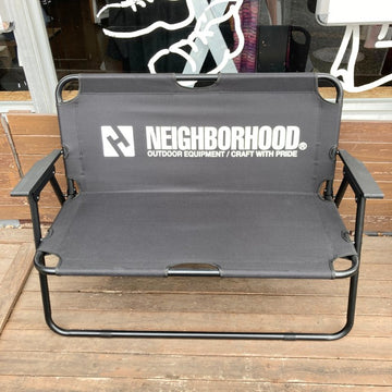 NEIGHBORHOOD ネイバーフッド FOLDING SOFA . PA フォールディングチェア ベンチ ブラック 瑞穂店