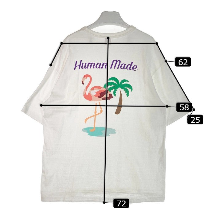 HUMAN MADE ヒューマンメイド 22SS Flamingo Pocket Tee フラミンゴ ポケットTシャツ ホワイト size2XL 瑞穂店